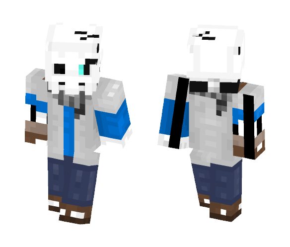 Download Free CRACKin The Skull - Skelly McSkully Skin for Minecraft image 1 CRACKin The Skull - Skelly McSkully - Male Minecraft Skins - image 1