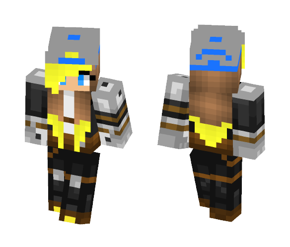 Twix | Blaze Rod - Female Minecraft Skins - image 1