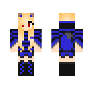 Blue Wolf Girl