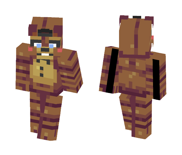 Download Free Toy Freddy FNAF Series-Part 2 Skin for Minecraft image 1 Toy Freddy FNAF Series-Part 2 - Male Minecraft Skins - image 1