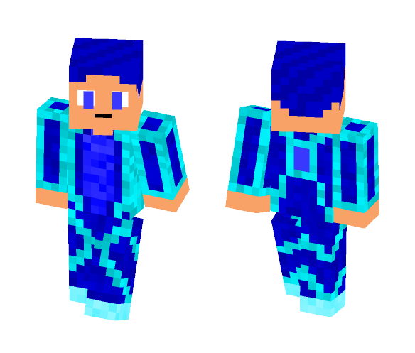 Water Descendant - Male Minecraft Skins - image 1