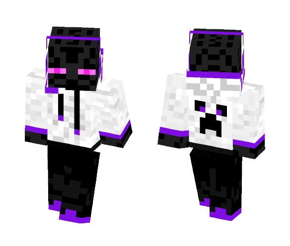Ender Boy Gamer - Boy Minecraft Skins - image 1