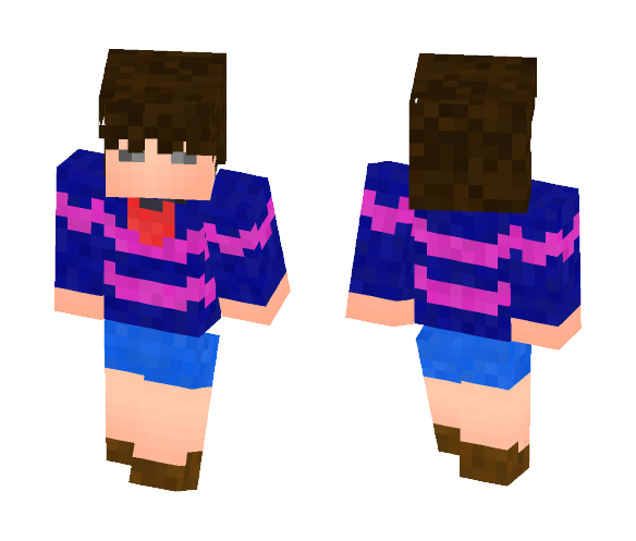 UNDERTALE - Frisk - Interchangeable Minecraft Skins - image 1