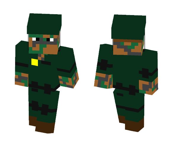 Jungle Marine - Interchangeable Minecraft Skins - image 1