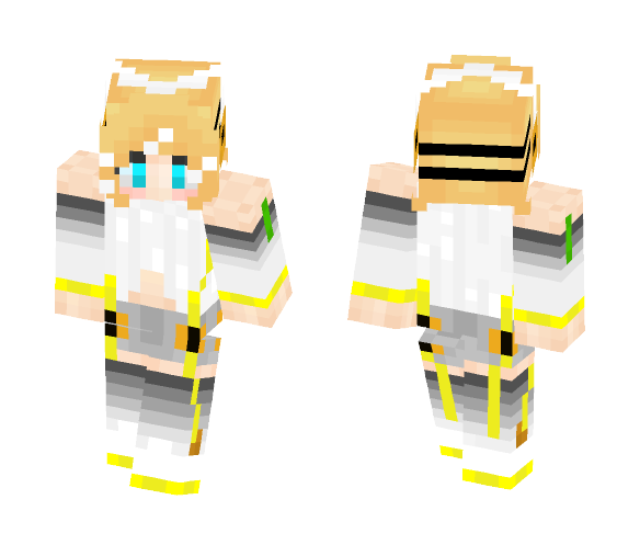 Kagamine Rin Append - Female Minecraft Skins - image 1