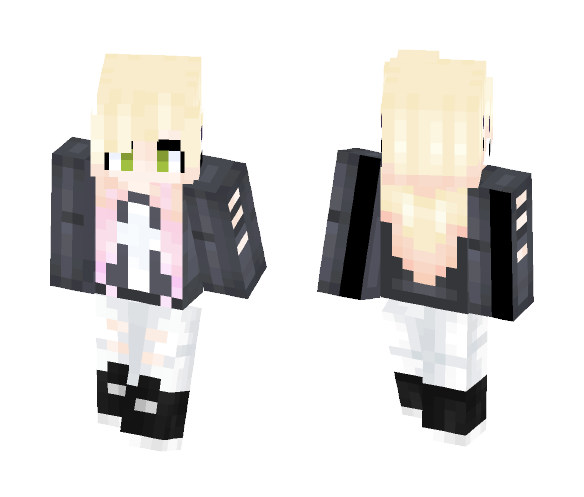 Scene Girl - Girl Minecraft Skins - image 1