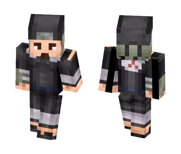 Hiruzen Sarutobi Youth [ Naruto ] - Male Minecraft Skins - image 1