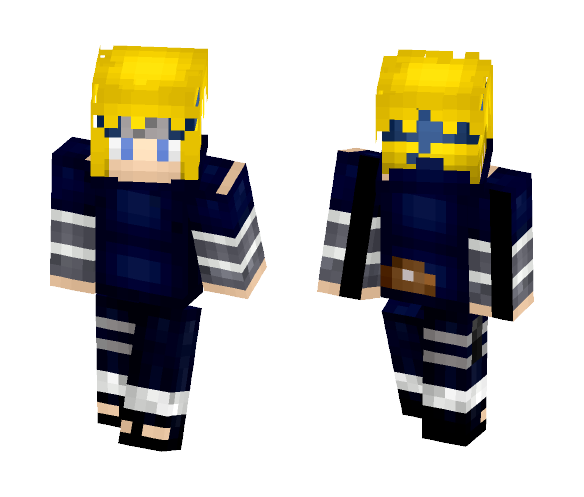 Rasara Namikaze | OC - Male Minecraft Skins - image 1