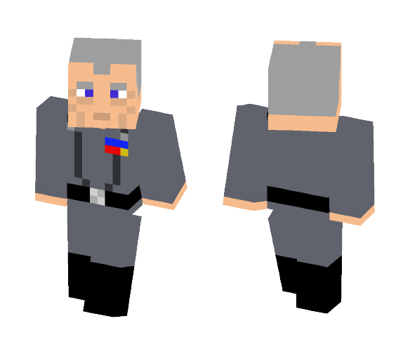 Grand Moff Tarkin - Male Minecraft Skins - image 1