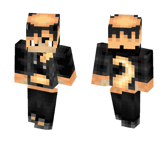 Shadow Mewtwo Hoodie - Male Minecraft Skins - image 1