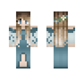 Teal dress - Female Minecraft Skins - image 2