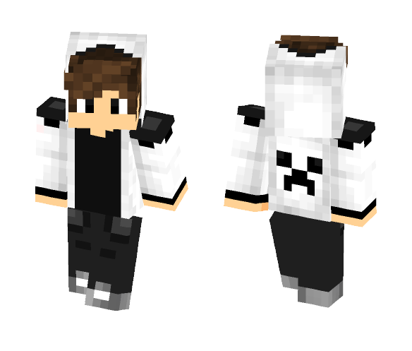 White creeper - Male Minecraft Skins - image 1