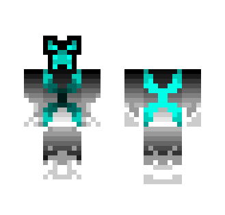 White Angry Creeper - Male Minecraft Skins - image 2