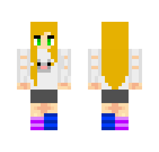 Blonde Gamer.