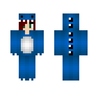 Blue Dino Onesie