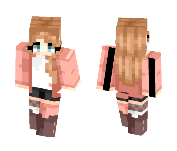 Download Free тяαdє w รσqυαi Skin for Minecraft image 1 тяαdє w รσqυαi - Female Minecraft Skins - image 1