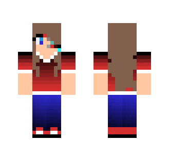 IDK I wanted to make my own skin XD