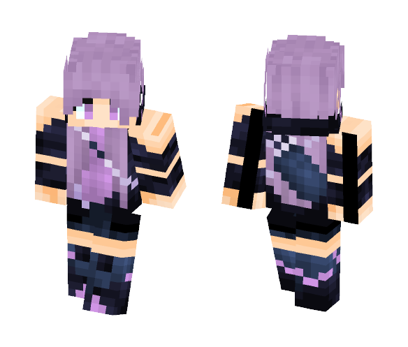 Alt Amethyst - Female Minecraft Skins - image 1