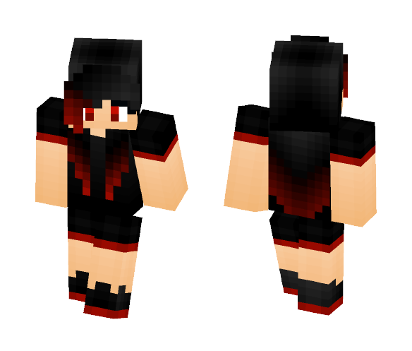 Vampire Girl - Girl Minecraft Skins - image 1