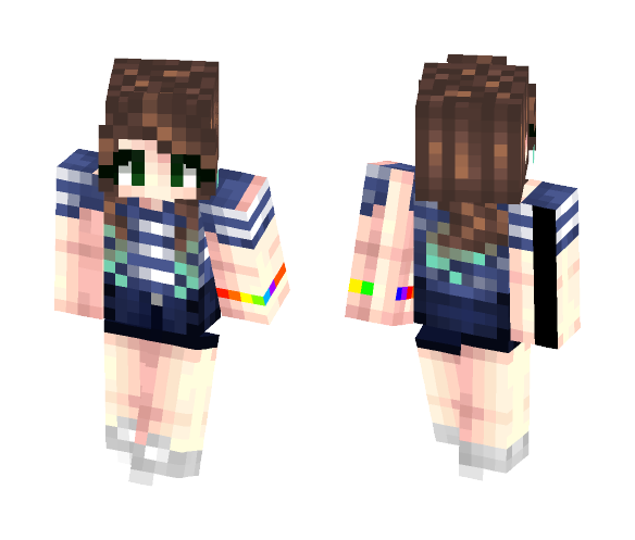 @LizzyNotSoPro custom skin! - Female Minecraft Skins - image 1
