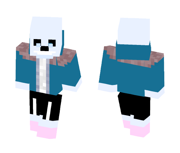 Sans - Male Minecraft Skins - image 1