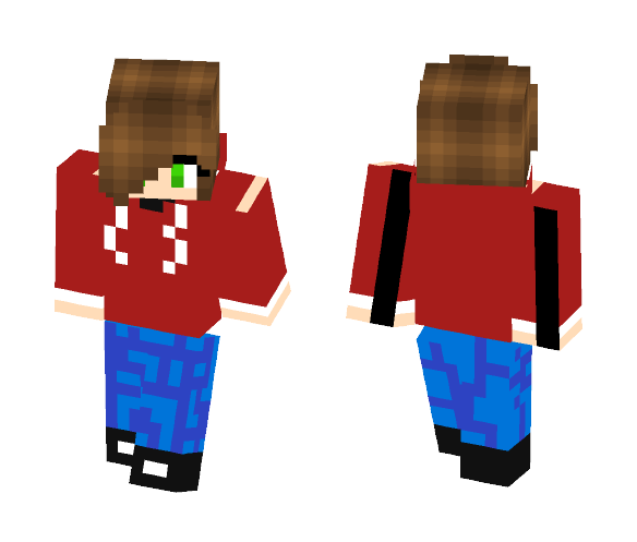 Download Free Veronica Hoodie Skin for Minecraft image 1 Veronica Hoodie - Female Minecraft Skins - image 1