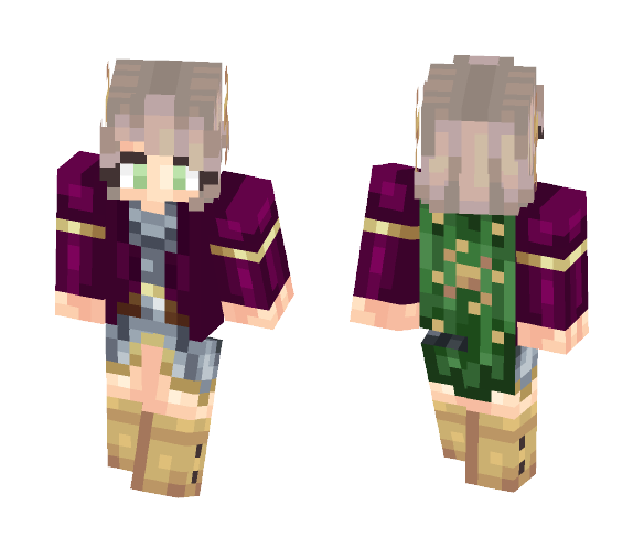 Download Free ∞Em∞ Fantasy Traveler Skin for Minecraft image 1 ∞Em∞ Fantasy Traveler - Female Minecraft Skins - image 1