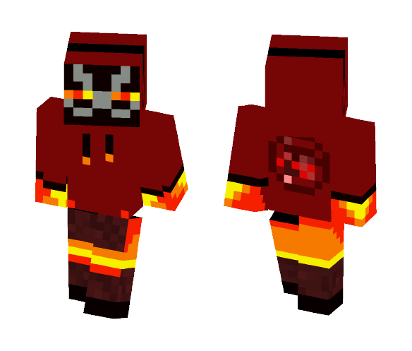 FireKnight - Male Minecraft Skins - image 1
