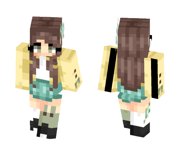 Download Free єw iт'ร мє iяl Skin for Minecraft image 1 єw iт'ร мє iяl - Female Minecraft Skins - image 1