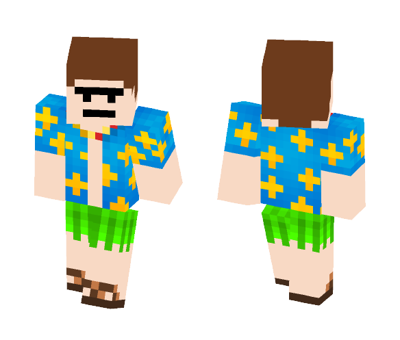 Summer Shuwaz 2k16 - Male Minecraft Skins - image 1