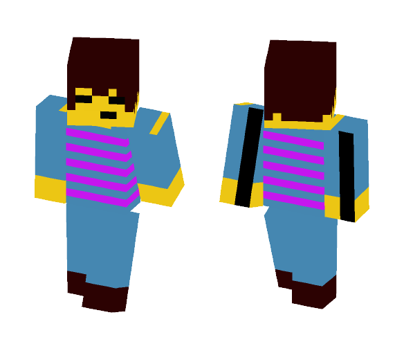 Frisk From Undertale - Interchangeable Minecraft Skins - image 1