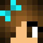 Download Free Blue girl Skin for Minecraft image 3 Blue girl - Girl Minecraft Skins - image 3
