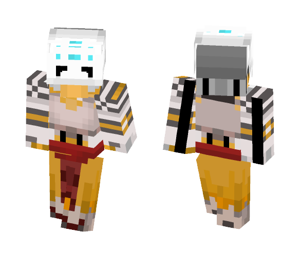 Download Free OVERWATCH - Tekhartha Zenyatta Skin for Minecraft image 1 OVERWATCH - Tekhartha Zenyatta - Male Minecraft Skins - image 1