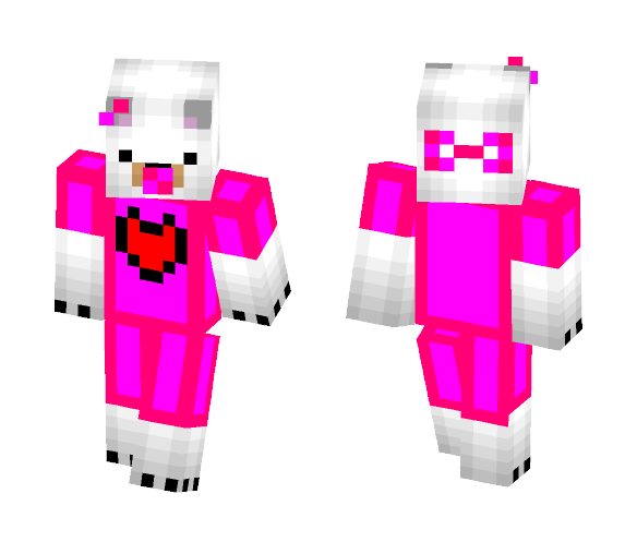 Download Free GIRL baby polar bear Skin for Minecraft image 1 GIRL baby polar bear - Baby Minecraft Skins - image 1