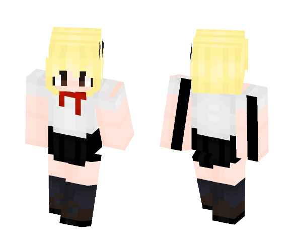 Hitoka Yachi ~ Haikyuu - Female Minecraft Skins - image 1