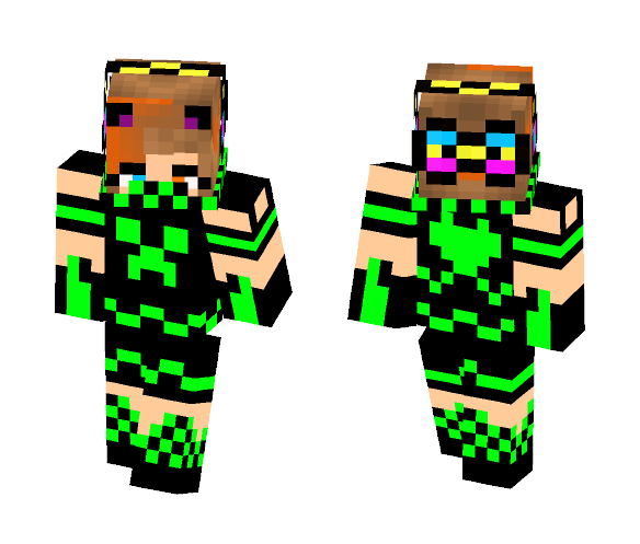 Kuroneko Me - Female Minecraft Skins - image 1