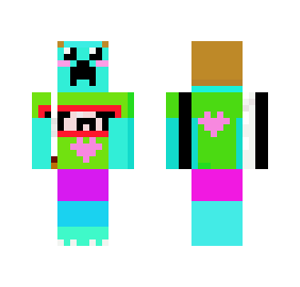 my costum cute creeper