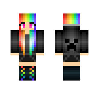 Rainbow Girl by Wozptz