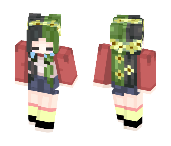 Download Free beginning Skin for Minecraft image 1 beginning - Female Minecraft Skins - image 1