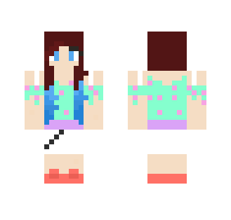A Weird party girl? - Female Minecraft Skins - image 2