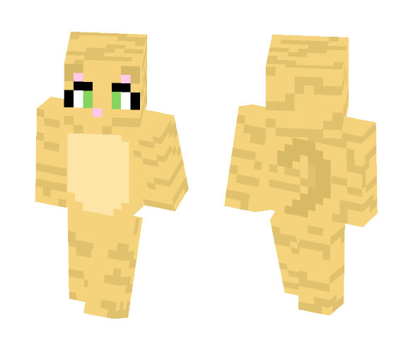 Sandstorm-Warrior Cats - Female Minecraft Skins - image 1