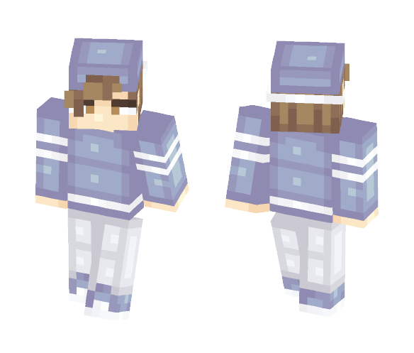 feeling blue - Male Minecraft Skins - image 1