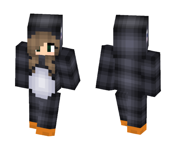 Penguin Onesie - Female Minecraft Skins - image 1