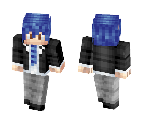 Shido Itsuka - Male Minecraft Skins - image 1