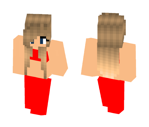 Download Free Dress Skin for Minecraft image 1 Dress - Female Minecraft Skins - image 1
