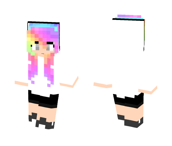 Gothic ●ω● - Female Minecraft Skins - image 1