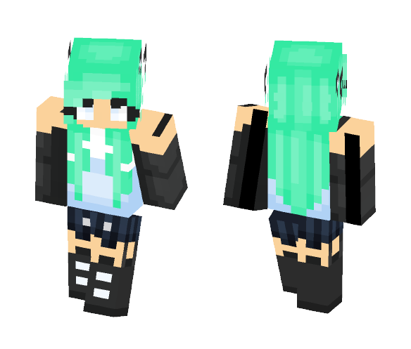 Fox/ Cat/ Wolf Girl - Girl Minecraft Skins - image 1