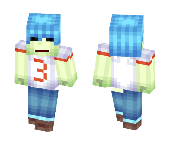 Download Free Gorillaz 2D. (With Follow me eyes.) Skin for Minecraft image 1 Gorillaz 2D. (With Follow me eyes.) - Male Minecraft Skins - image 1