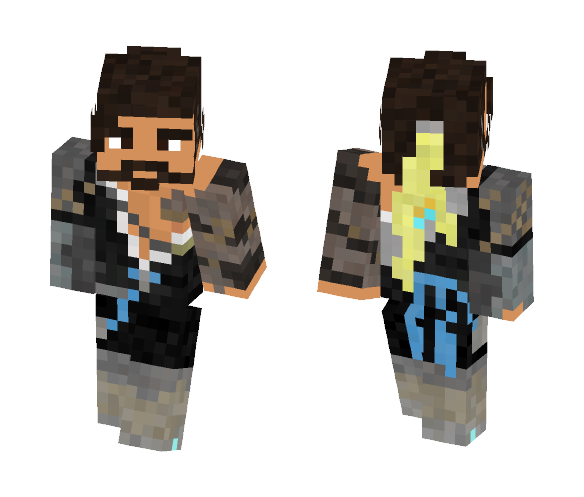 Hanzo Shimada - Male Minecraft Skins - image 1