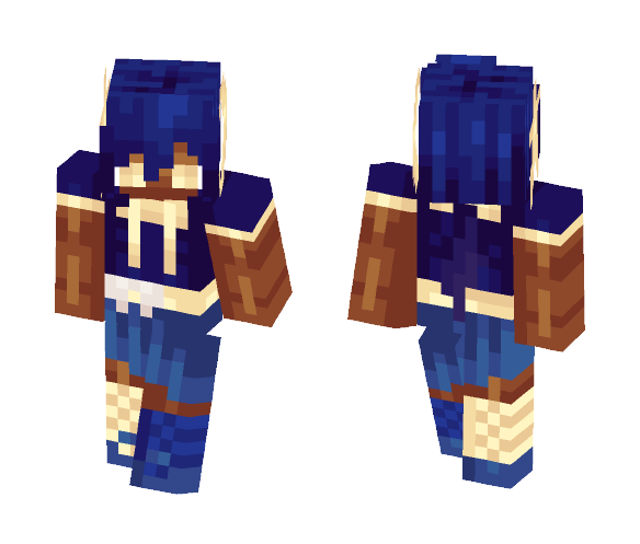 I have a skin block k. - Female Minecraft Skins - image 1